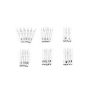 6 pcs set of pin adapters