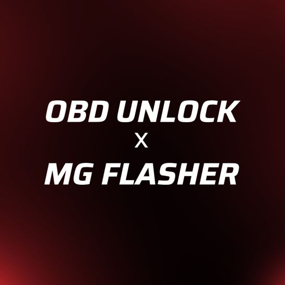 OBD Unlock x MG Flasher License