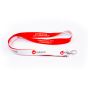 MMS Lanyard WHITE-RED