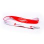 MMS Lanyard WHITE-RED